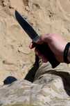 Fox Hossom Hunter. Ka-bar Mark.