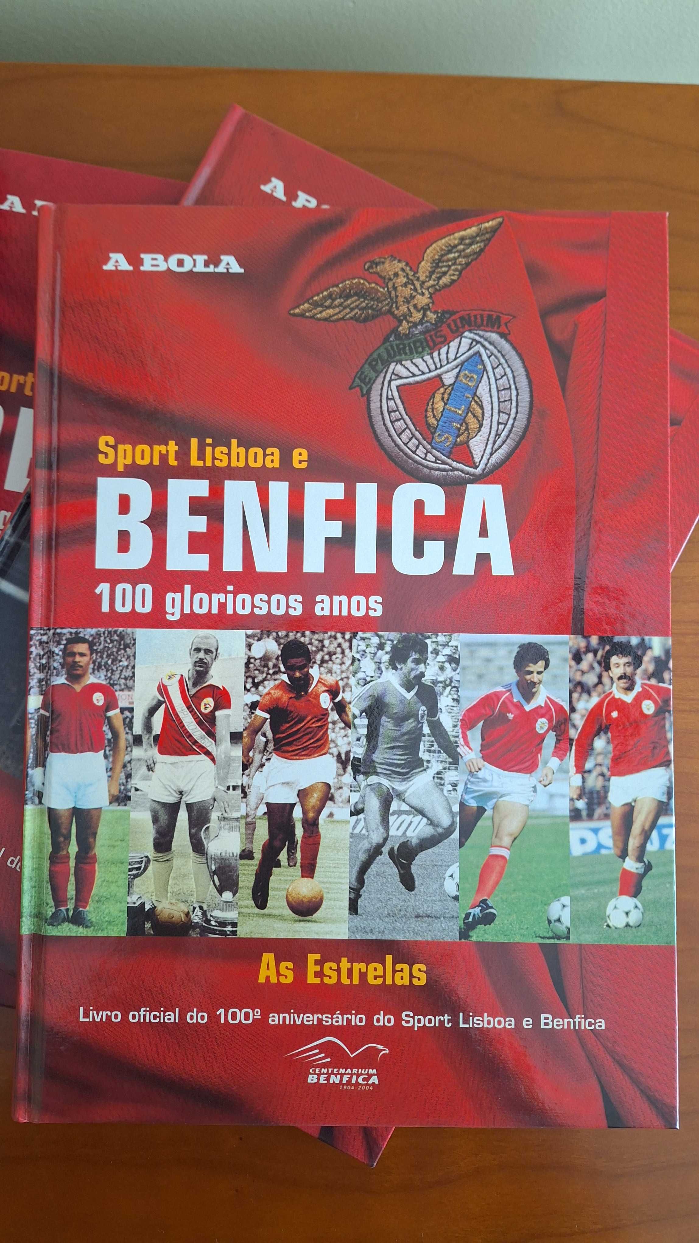 Livros Benfica + Seleção Nacional de Futebol