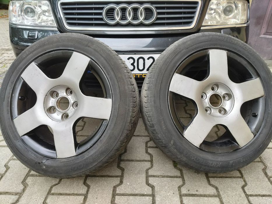 Koła 16" alufelgi 5x112 na oponach zimowychmi
