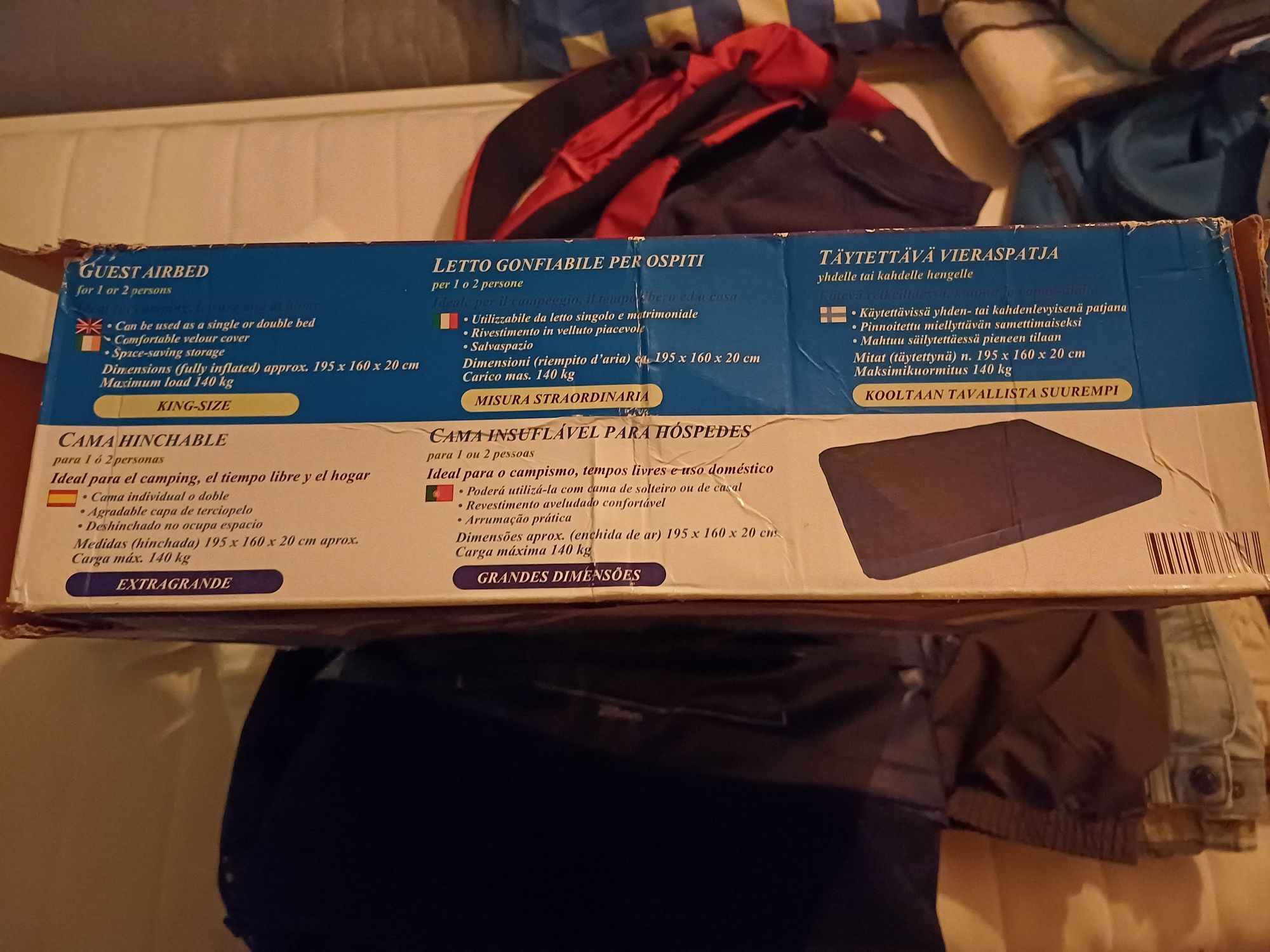 Cama insuflável modelo clássico