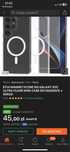 Kejs przezroczysty magnetyczny z szkielkiem samsung galaxy s25 ultra