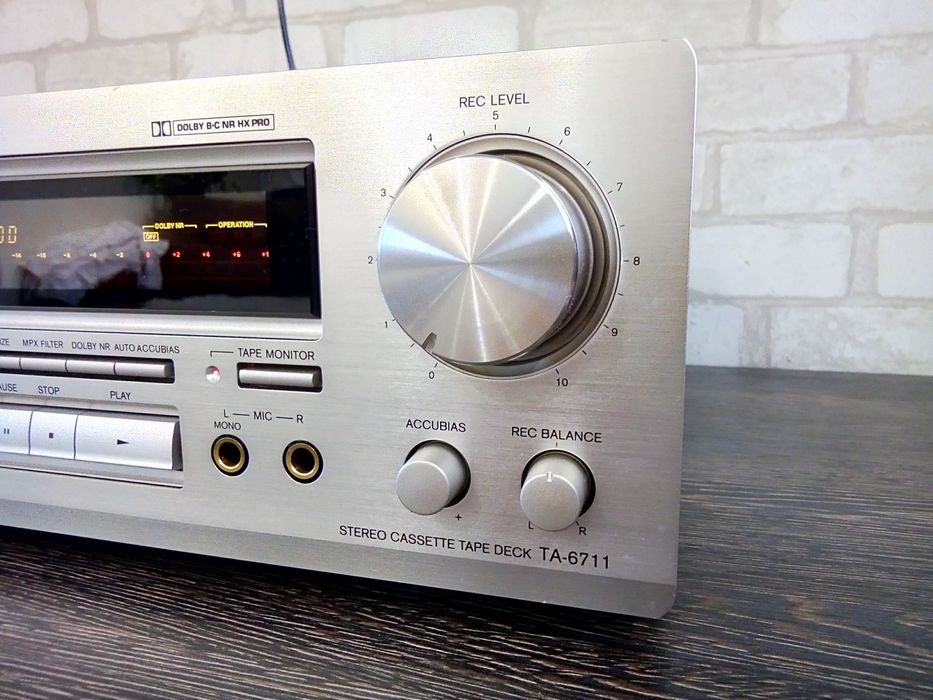 Onkyo Integra TA-6711 Stereo Cassette Tape Deck 1996-2000