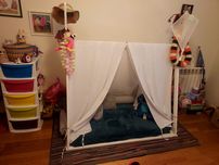 Cama Tenda Tipo Montessori