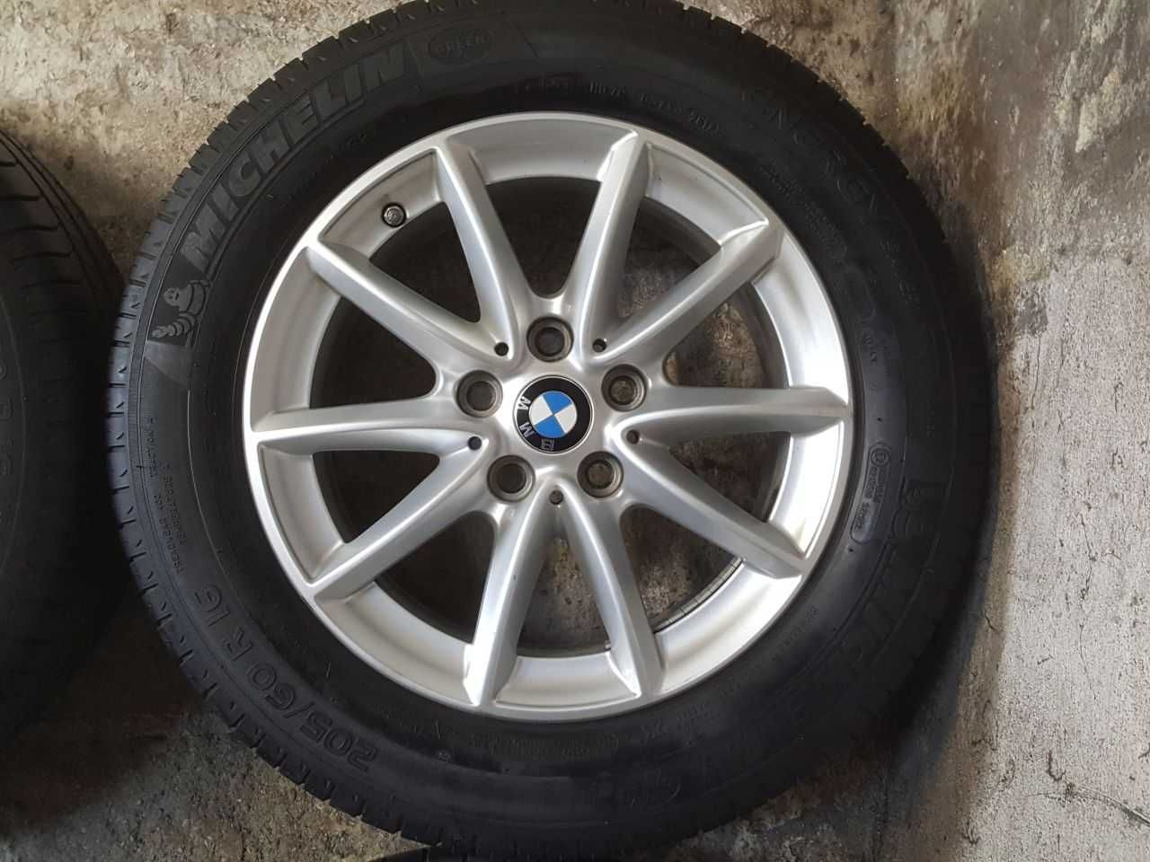 Felgi alu BMW VW Skoda R16 5x112 opony letnie 205/60R16 6,3mm Michelin