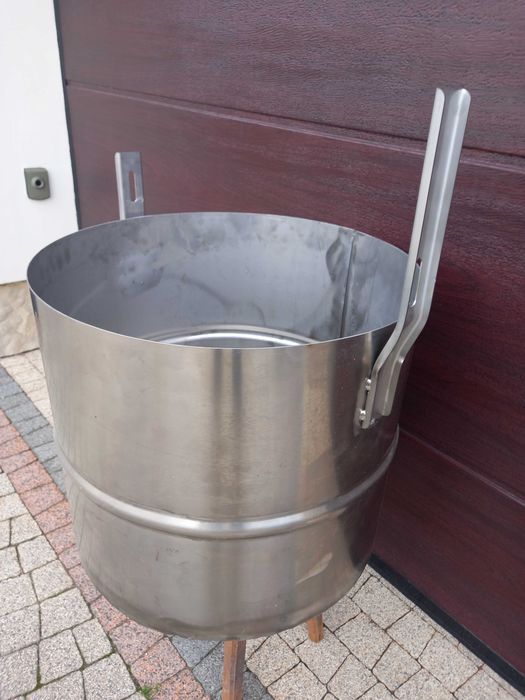 Kocioł do parnika z blachy nierdzewnej 60 l , 100 l