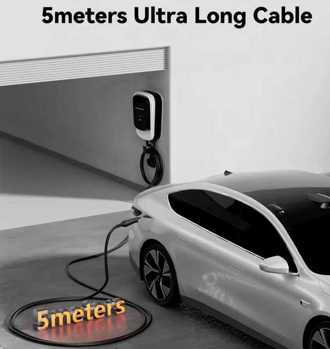 Wallbox Carregador - 7 kw - 32 A - APP e Cartões - Eletricos Hibridos