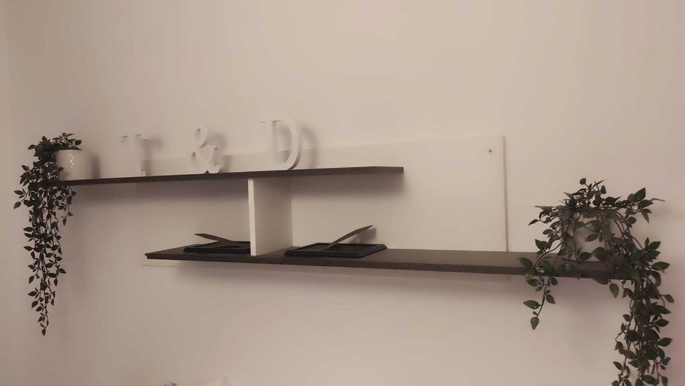 Painel com 2 prateleiras – 1,20m