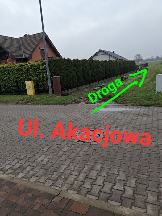 Sprzedam działkę budowlaną os. Krzepów