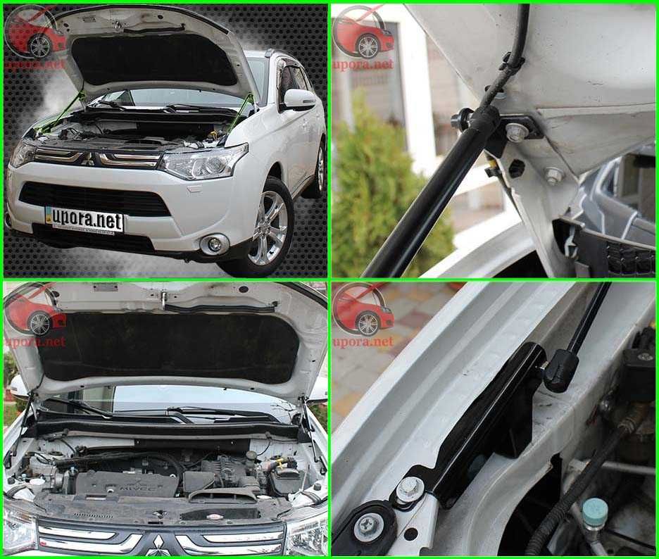 Амортизатор капота / Газовый упор для Mitsubishi Outlander 1, 2, 3, 4