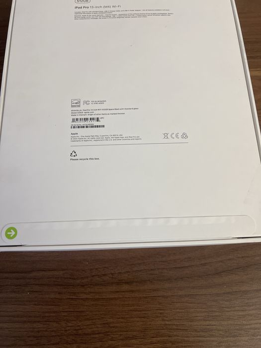 iPad Pro 13” m4  WIFI 512 gb (2024) новий, запломбований