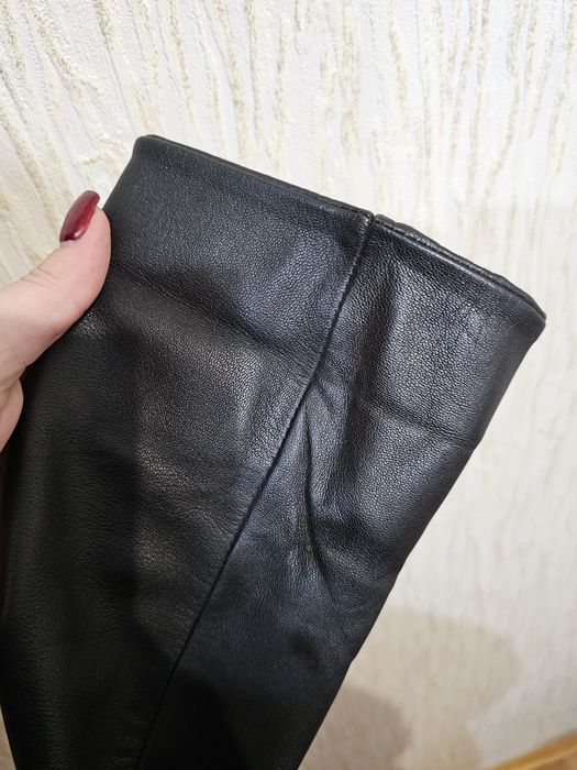 Трендовый кожаный пиджак бренд  Fani (Италия)