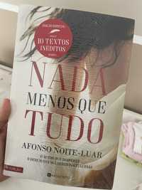 Livro Nada menos que tudo - Afonso Noite-Luar