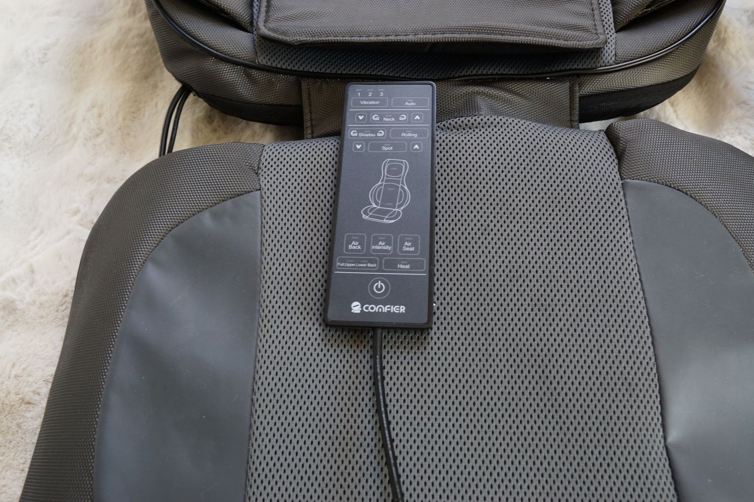 Mata masująca Comfier CF-2307A-EU szary