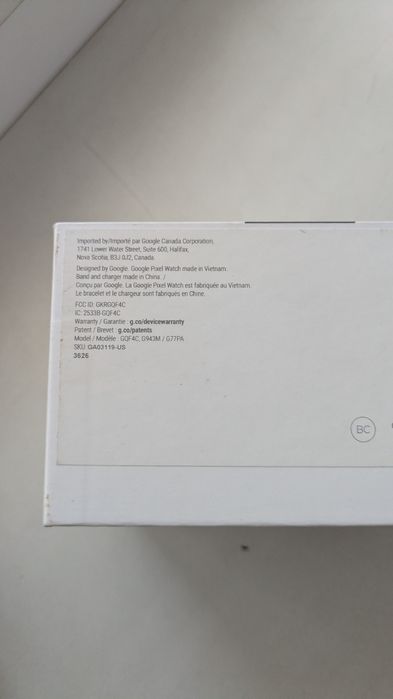 Смарт часы Google Pixel Watch Matte black