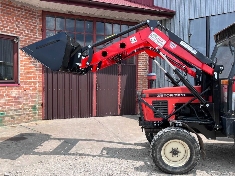 Ładowacz TUR czołowy do ciągnika / 900kg 1200kg / Ursus /Zetor/ MF/