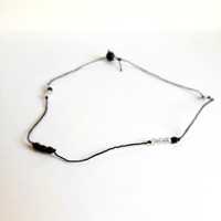 Choker preto muito fino