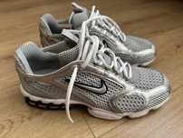 Nike Air Zoom Spiridon Cage 2 Metallic Silver ЯК НОВІ, EU 45, US 11