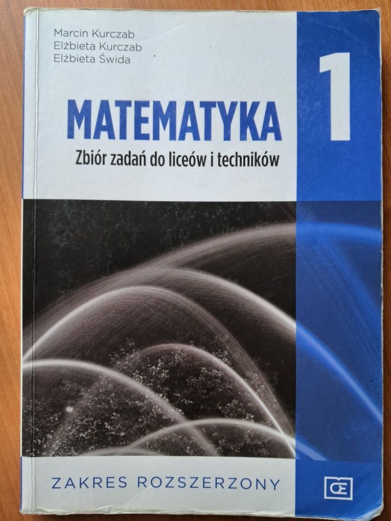 Matematyka 1, zbiór zadań, zakres rozszerzony, Pazdro