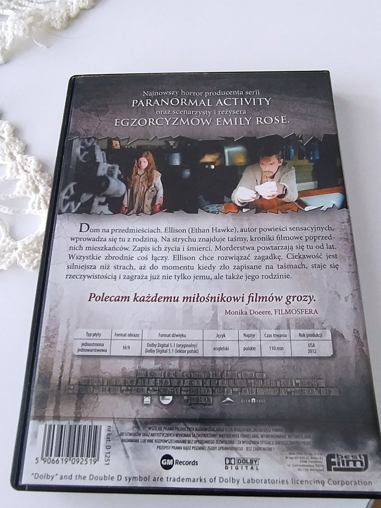 Film na DVD Sinister