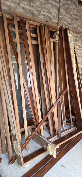 Várias madeiras de interior