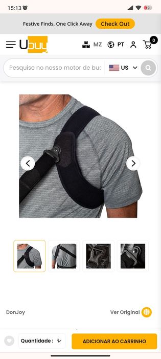 Apoio Abdução Ombro Donjoy €30