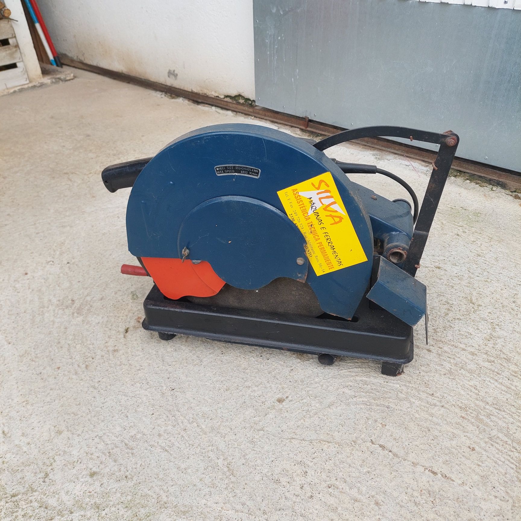 Maquina de cortar disco abrasivo