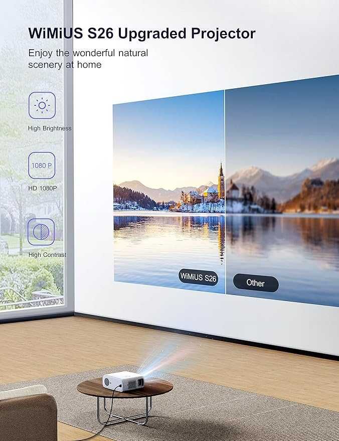 проектор з bluetooth i wifi