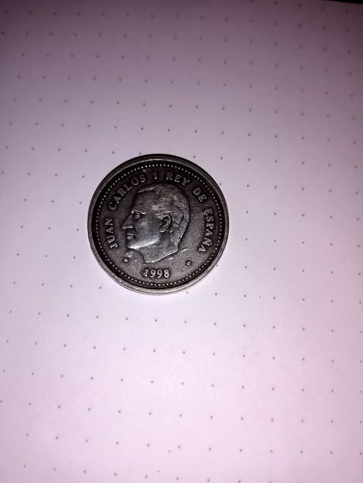 Peseta Francisco gaudilho! Rey de Espanha