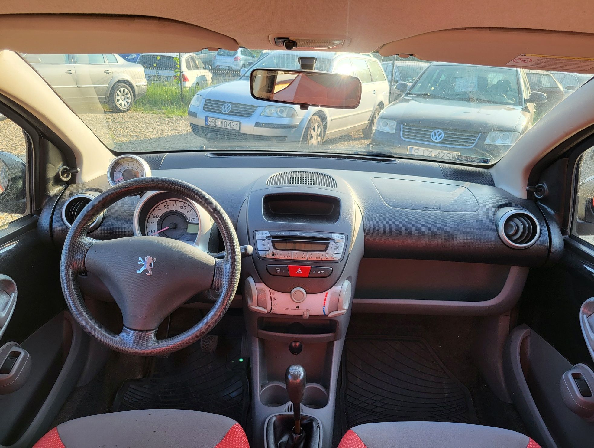 Peugeot 107 (C1,Aygo) 1.0 benzyna|2008|Klimatyzacja|Ekonomiczny|Zamian