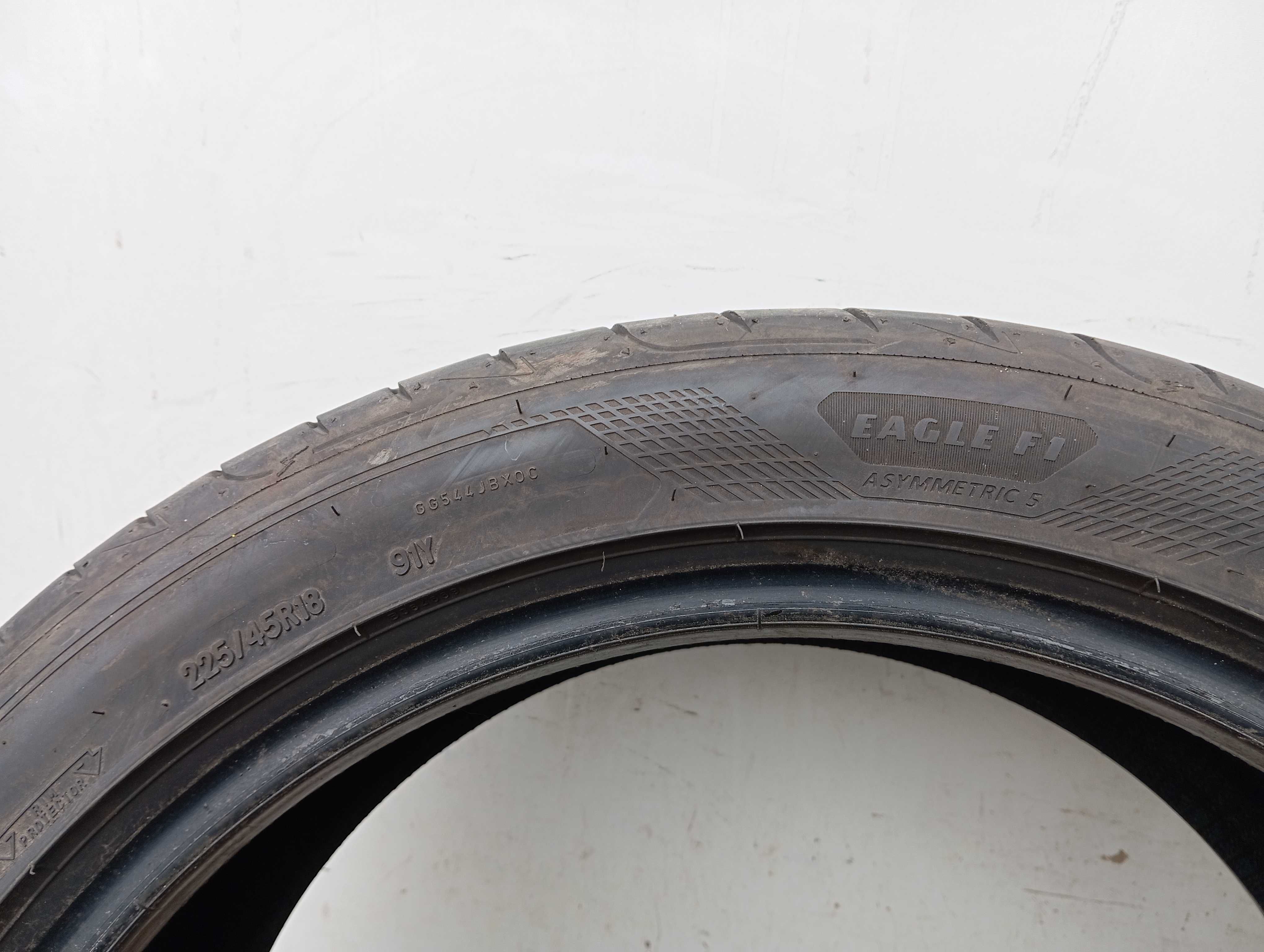 1x 225/45 R18 91Y Goodyear Eagle F1 Asymmetric 5 2021r 5,7mm