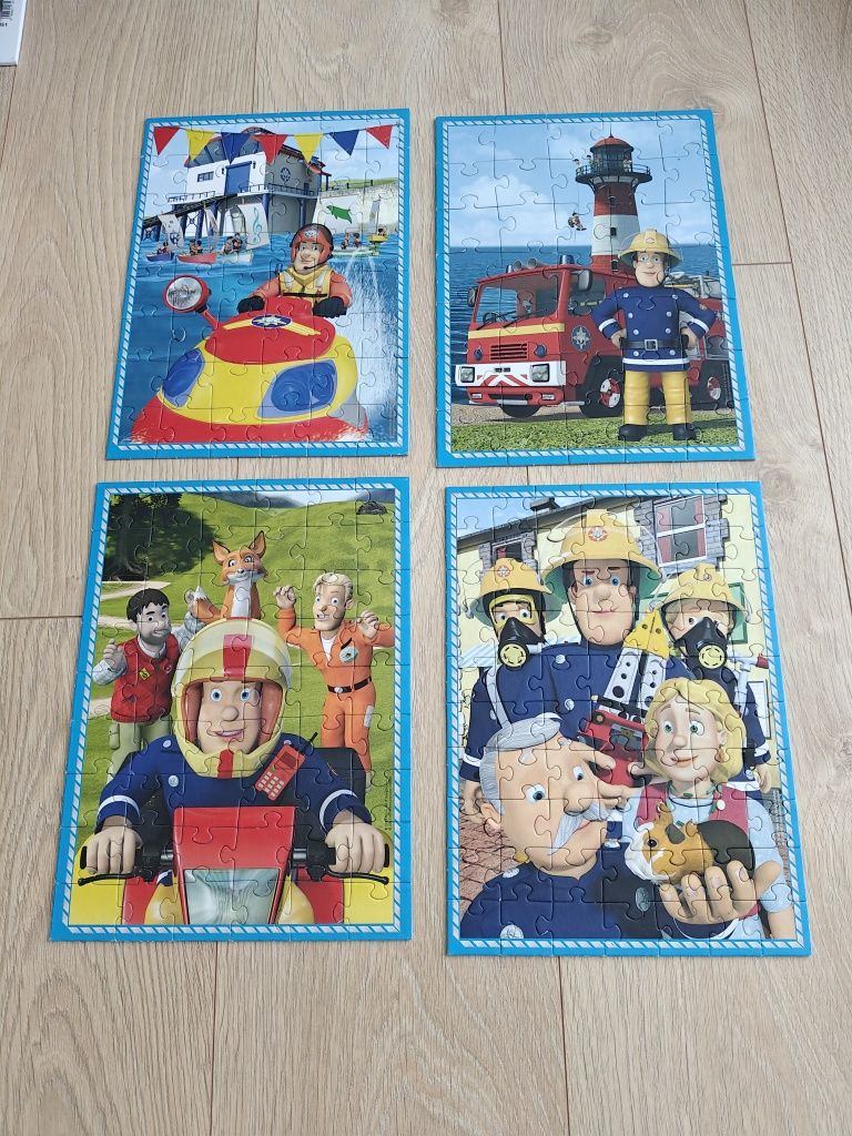 Puzzle Trefl 4w1 Strażak Sam
