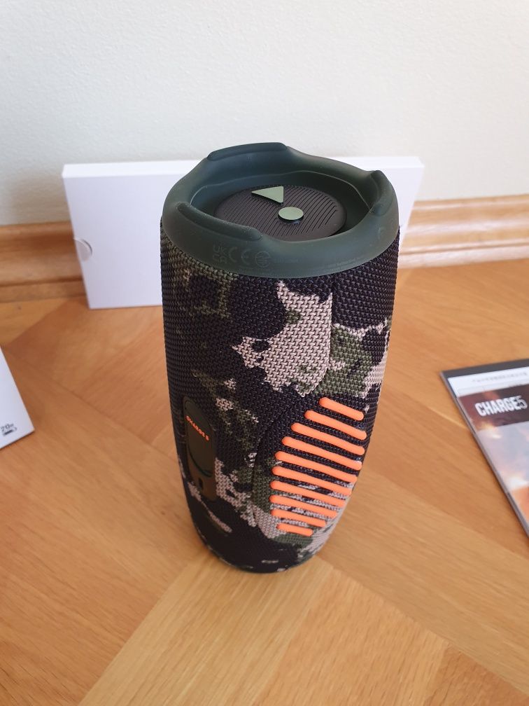 Колонка Jbl Charge 5 камуфляжна, повний комплект