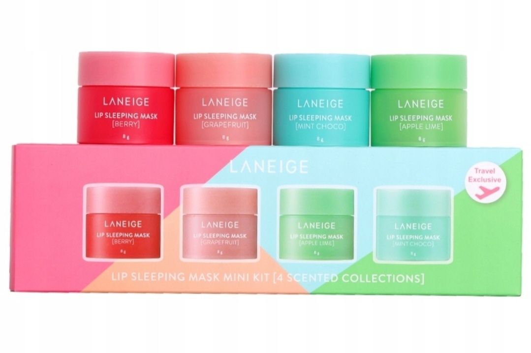 Laneige Lip Sleeping Mask Maska Do Ust Na Noc 4x8g 4 Smaki Nawilżająca