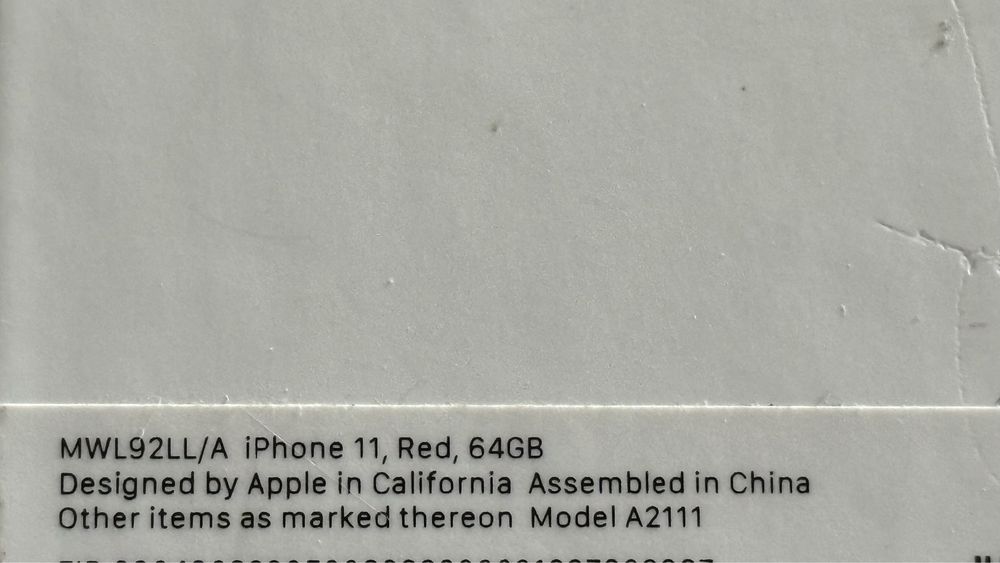 Iphone 11 vermelho 64Gb