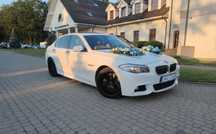 Samochód BMW serii 5 M Pakiet przejazd do ślubu i na inne uroczystości