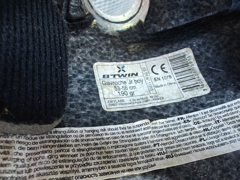 Kask rowerowy b-twin Decathlon