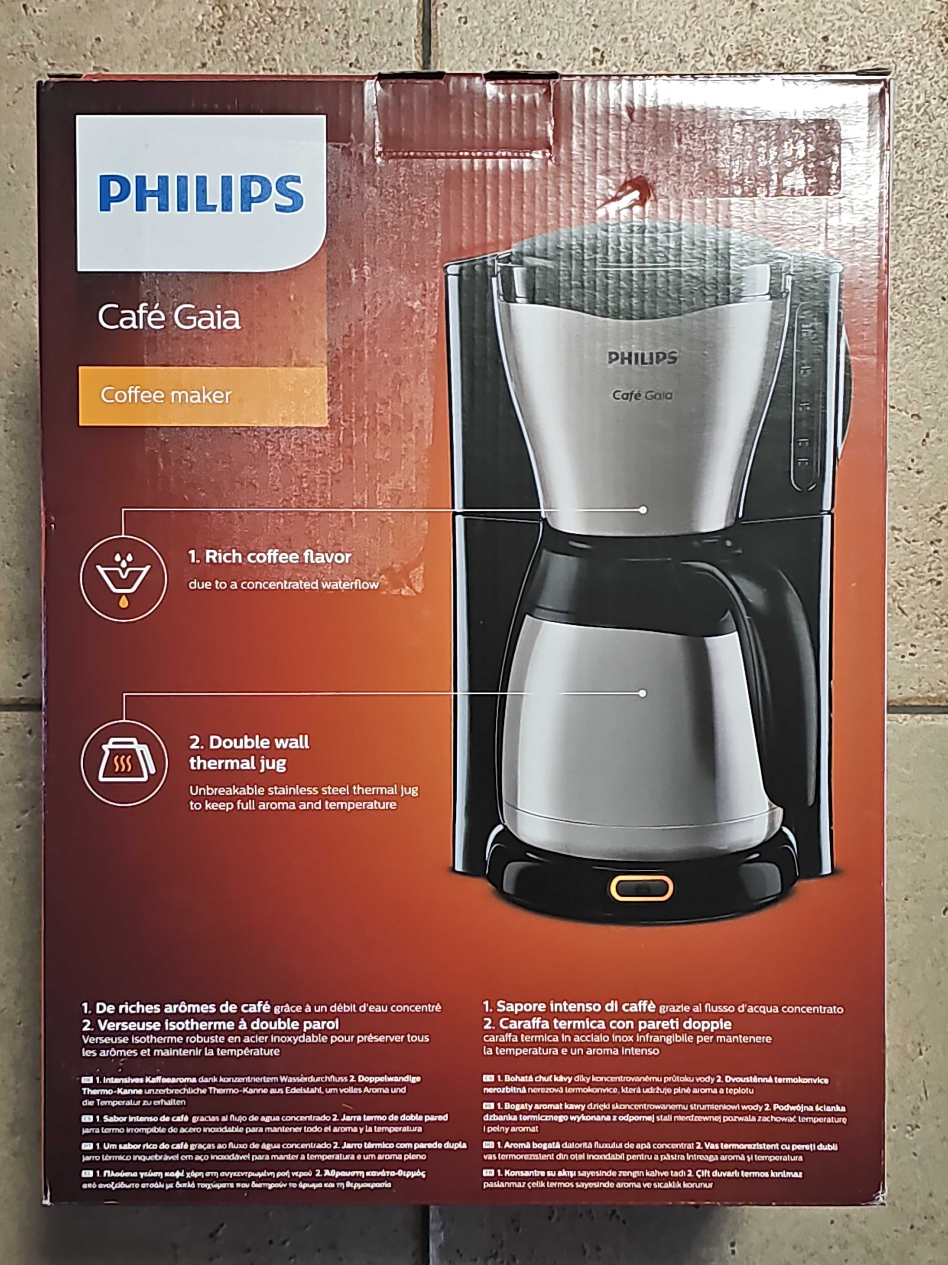 Ekspres PHILIPS Cafe GAIA HD7546/20 METAL