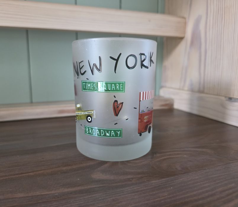 Szklanka New York City – mrożone szkło, 300 ml