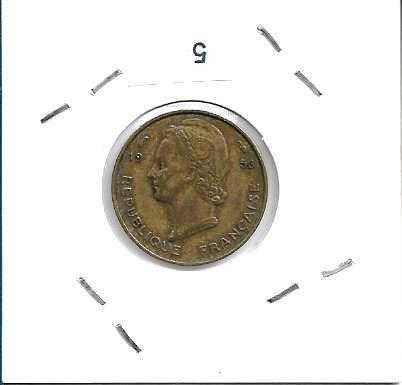 África Ocidental Francesa - - - - - - Moedas