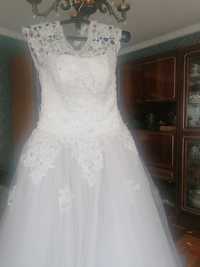 Классное свадебное платье