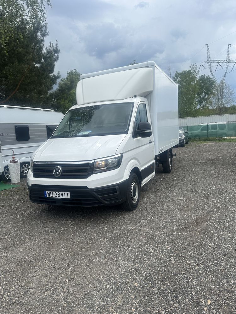 Volkswagen Crafter 2,0d 140koni 2019r kontener z window