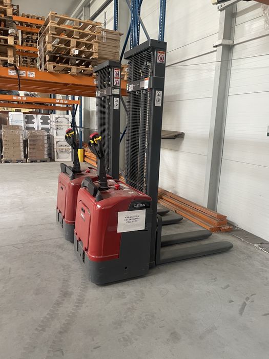 Wózek elektryczny 2 szt z podestem LEMA LMCXP 1235 - nowy !