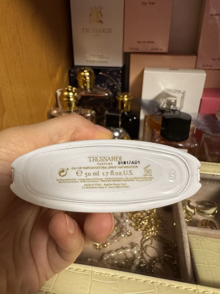 Парфюмерия Trussardi Donna и Delicate rose