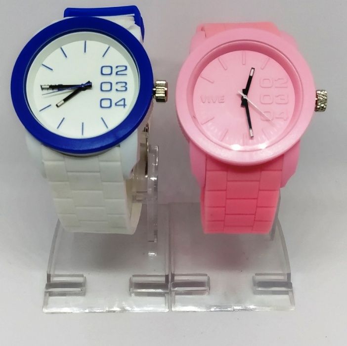 Relógio Vive Summer Silicone cores disponíveis