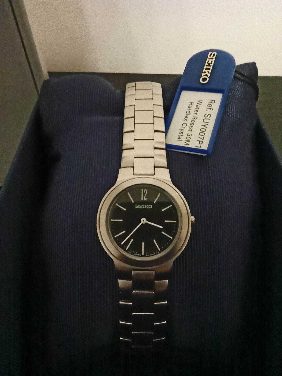 Relógio de Pulso (Seiko SUY007P1, Novo e Original)