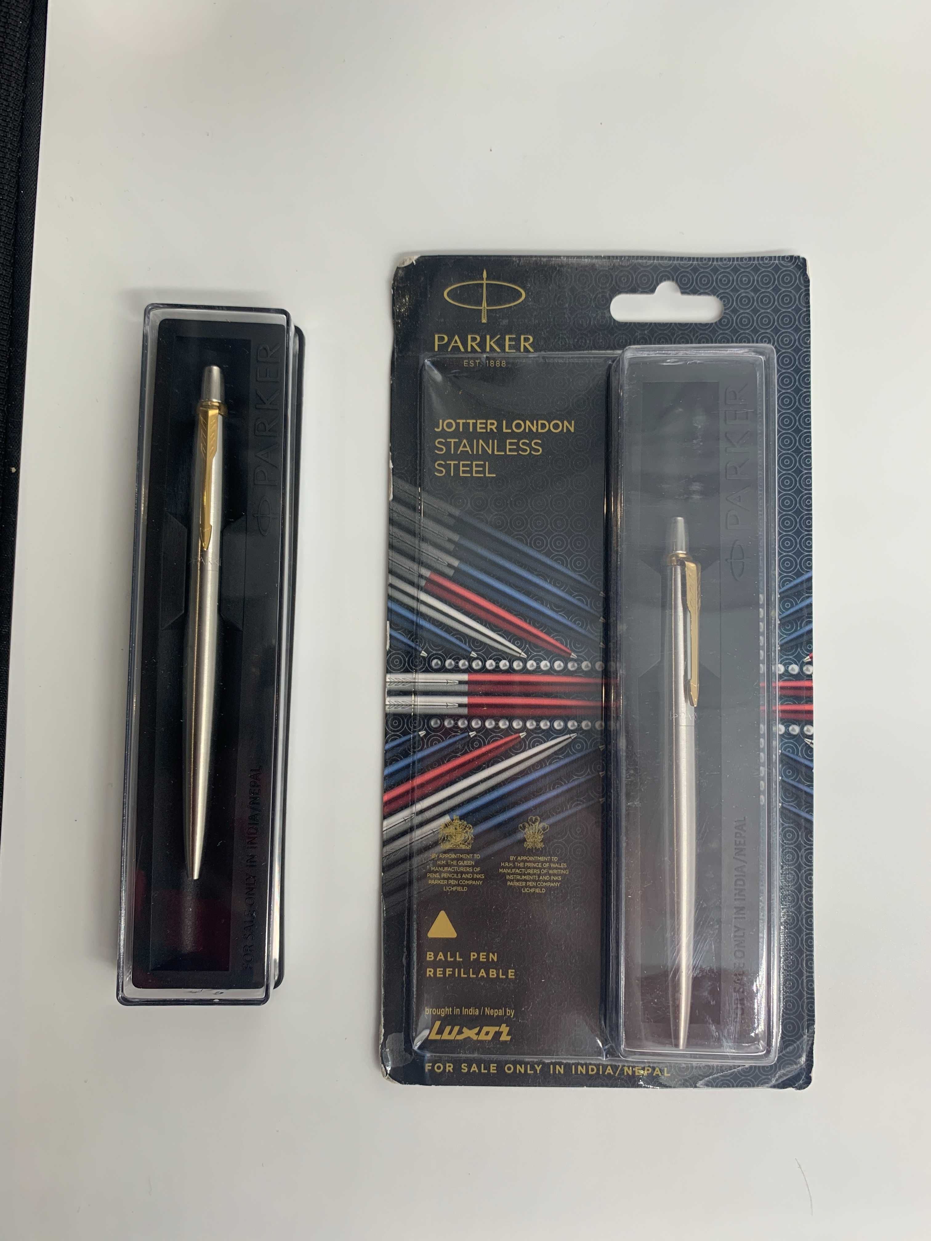 Ручка кулькова Parker Jotter 17 SS GT у сталевому корпусі у блістері