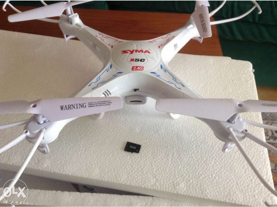 Drone syma x5c-1 upgrade version (novo) com camara hd