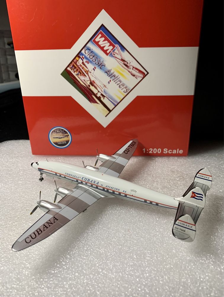 Lockeed L-1049 G Super Constellation Cubana airlines 1:200