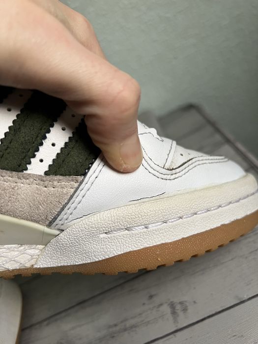 Adidas Forum Low  Женские кожаные кроссовки-кеды