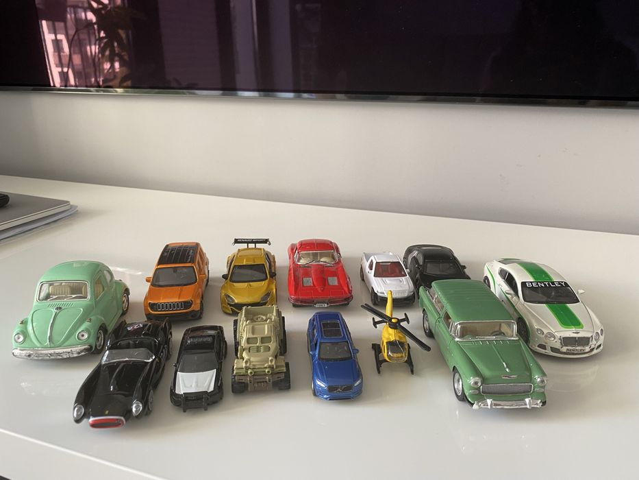 Różne autka resoraki - zestaw